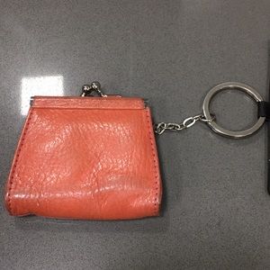 Wilson leather change purse